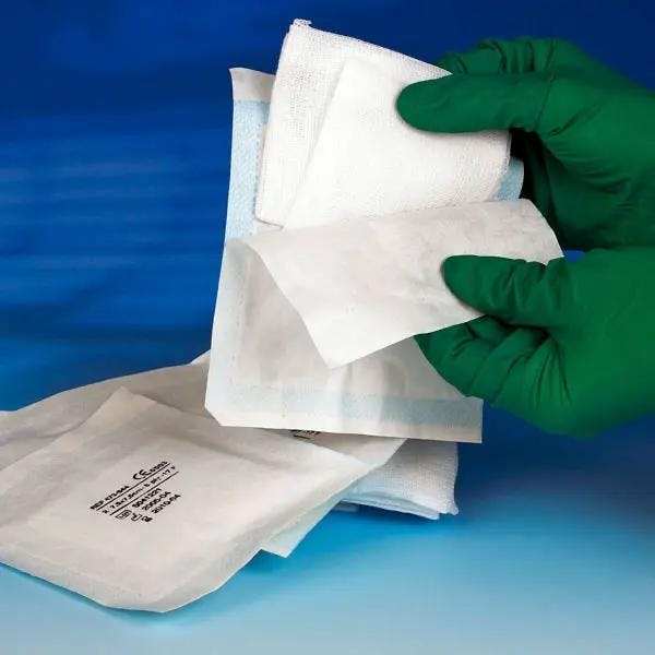 Maimed - Mullkompressen, steril, 8-fach gefaltet, 2 Kompressen pro Peelpack Produktbild Print Hauptbild L