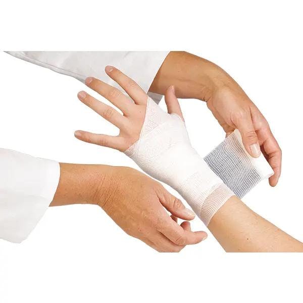Elastische Mullbinden - 20 Stück im Karton, unsteril, Erste-Hilfe-Verband Produktbild Web Groß Detailbild 1 L