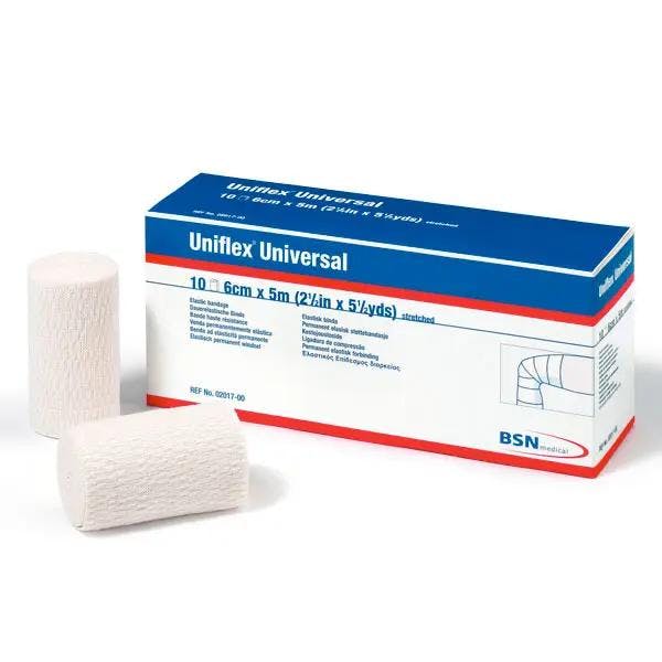 Uniflex Universal - Dauerelastische Universalbinde, 90% Dehnbarkeit, waschbar Produktbild