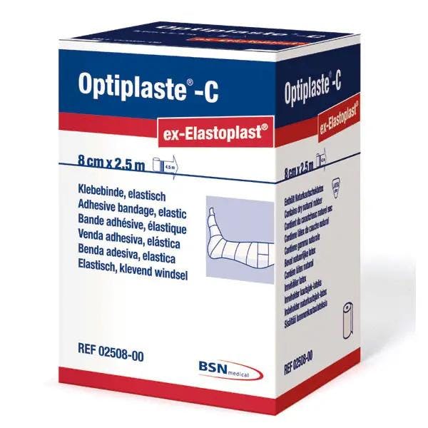 Optiplaste-C - Elastische Klebebinde mit Zinkoxid-Kautschuk-Klebemasse Produktbild