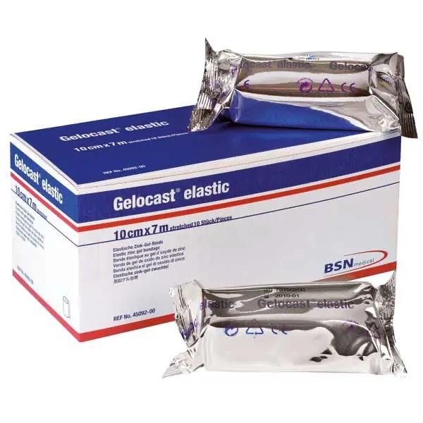 Gelocast Elastic - Gebrauchsfertige Zink-Gel-Binde für halbstarre Dauerverbände Produktbild