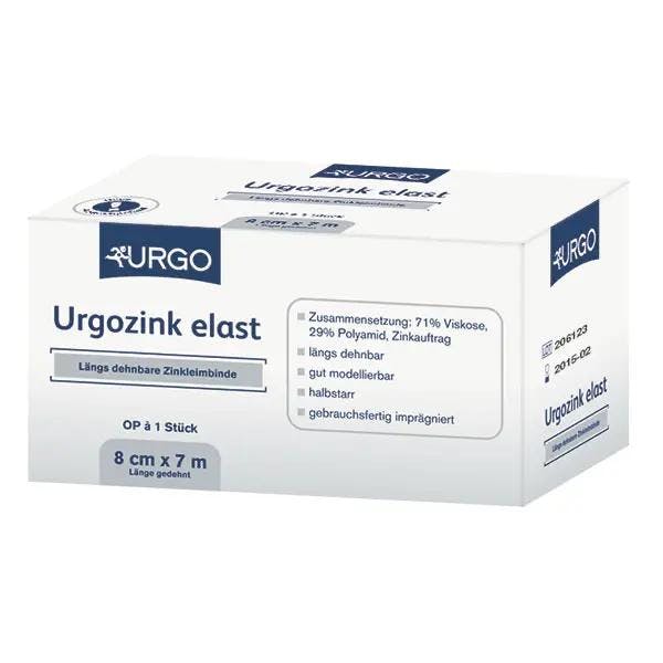 Urgozink Elast - Gebrauchsfertig imprägnierte Zinkleimbinde, Schnelltrocknend Produktbild