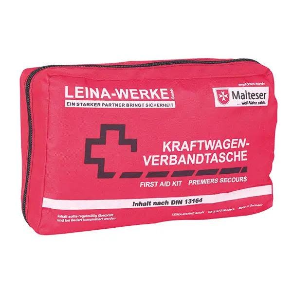 Verbandtasche fertig gefüllt nach DIN 13164-2014 für KFZ und Erste Hilfe Produktbild