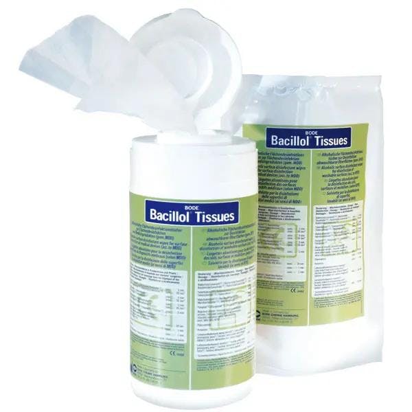 Bacillol Tissue Desinfektionstücher - Zur sofortigen Desinfektion kleiner Flächen Produktbild