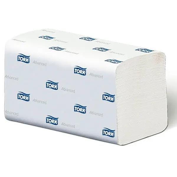 Tork Advanced Handtuch Interfold - Optimierter Verbrauch durch Einzelblattentnahme Produktbild