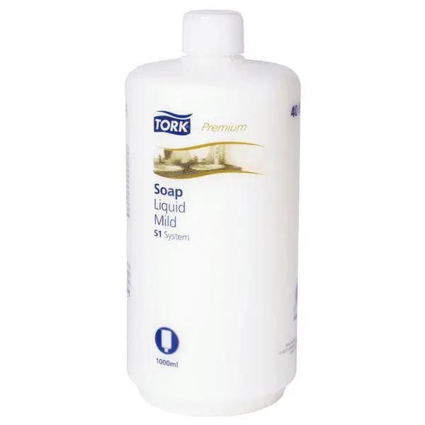 Tork Premium Cremeseifen - Hygienische Handreinigung mit spezieller Seife Produktbild Web Groß Detailbild 4 L