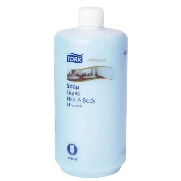 Tork Premium Cremeseifen - Hygienische Handreinigung mit spezieller Seife Produktbild Web Groß Detailbild 1 L