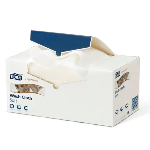 Tork Premium Waschtuch - Softes Patientenwaschtuch mit textilartigem Charakter Produktbild