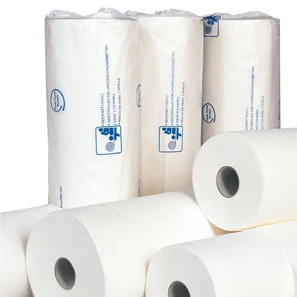 Ärztekrepp Extra Long - 2-lagig / Geprägt / Vorteilsrolle 150 Meter Produktbild