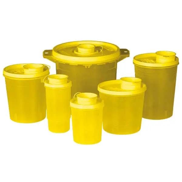 Sicherheitscontainer für Spritzen und Kanülen - Verschiedene Größen / Durchstichfest Produktbild Print Hauptbild L