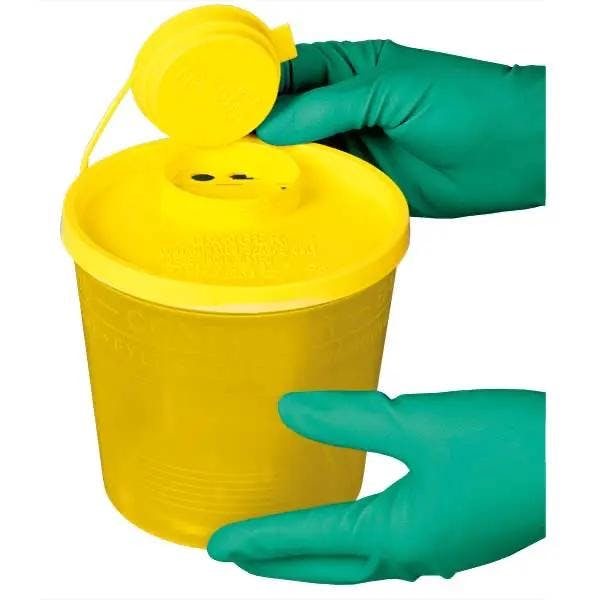 Sicherheitscontainer für Spritzen und Kanülen - Verschiedene Größen / Durchstichfest Produktbild Web Groß Detailbild 2 L