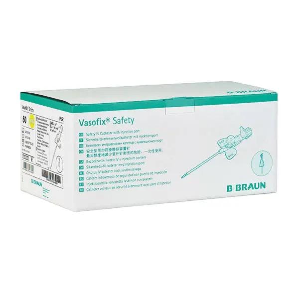 Vasofix Safety Venenverweilkanüle - Sicherheits-Venenverweilkanüle mit Zuspritzmöglichkeit Produktbild Web Groß Detailbild 1 L