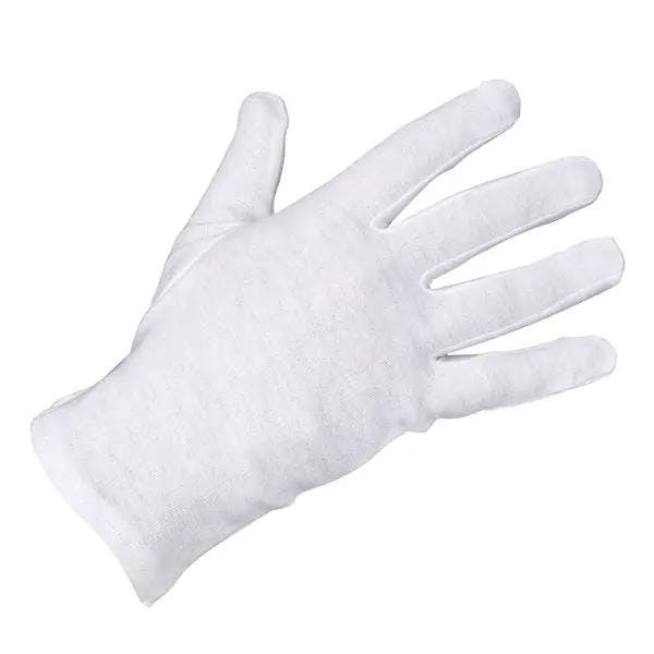 Soft-Hand Cotton Zwirnhandschuhe - Baumwollhandschuhe Produktbild Web Groß Detailbild 2 L