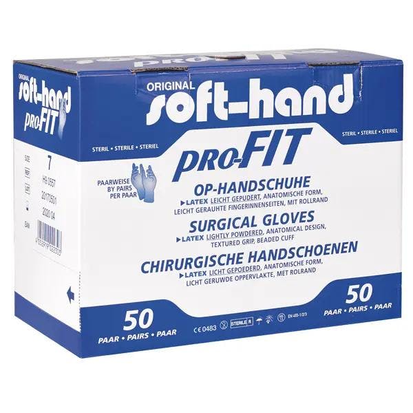 Soft-Hand Profit Latex - OP-Handschuhe, leicht gepudert Produktbild