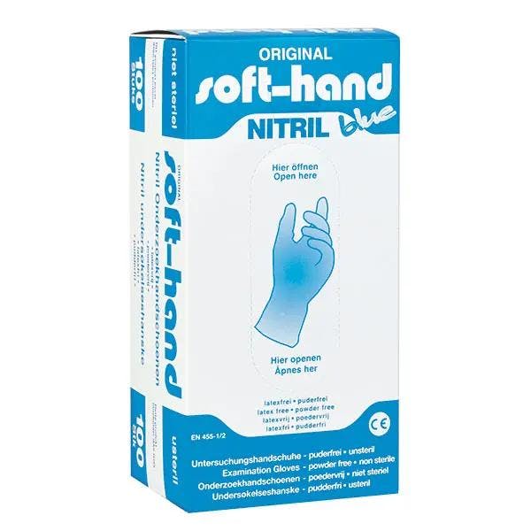 Soft-Hand Nitril Blue - Untersuchungshandschuhe, Latex- und puderfrei Produktbild