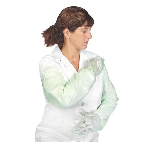 Soft-Hand extra Vet - Veterinärhandschuhe aus grüner Copolymer-Folie Produktbild