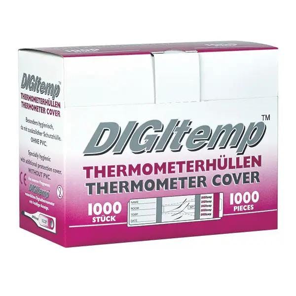 Digitemp Thermometerhülle - Aus besonders weicher Folie mit großem Schriftfeld Produktbild Web Groß Detailbild 2 L