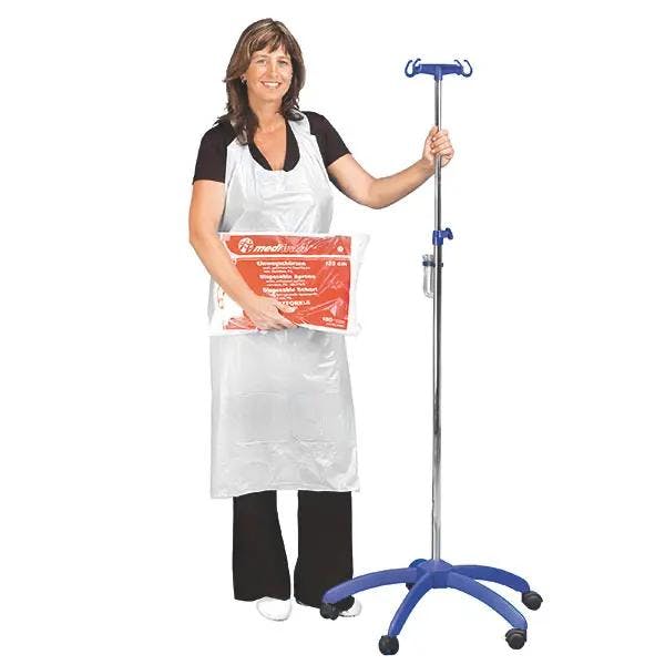 Einmal Schürzen aus PE-Folie - Weiß Produktbild