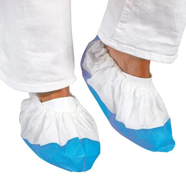 Überschuhe - aus kräftigem Non-Woven Vlies mit antistatischer rutschfester Sohle Produktbild