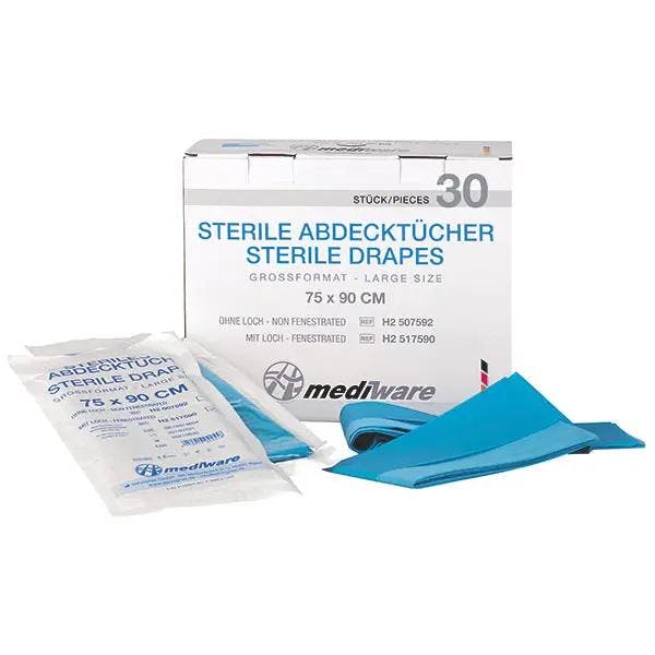 Abdecktücher/Lochtücher Großformat - Steril, einzeln im Peel-Pack Produktbild