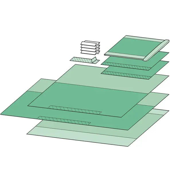 Universal Set Basic 1 - Flexibles Abdeckset Produktbild