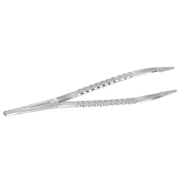 Einmalpinzetten - steril - Anatomische Form, zum sicheren Erfassen im med. Arbeitsfeld Produktbild Web Groß Detailbild 1 L