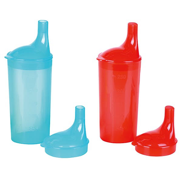 Trinkbecher mit langem Mundstück - Volumen 250 ml Produktbild