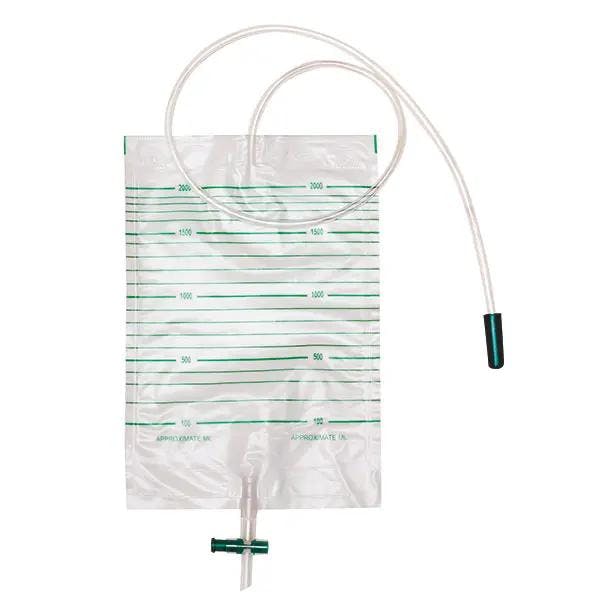 Urinbeutel 2 Liter Unsteril - graduiert - Schlauch 90 cm Produktbild