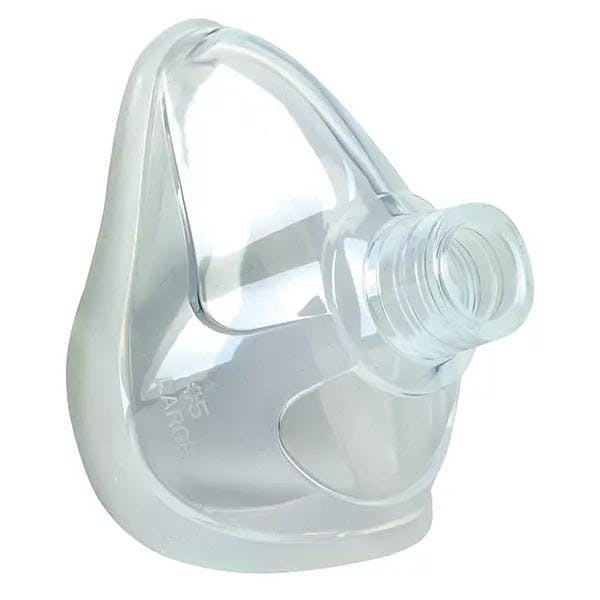 RESQ-Breezer Silicone Line Einteilige Silikonmaske mit Lippenwulst - Leicht zu reinigen Produktbild Web Groß Detailbild 2 L