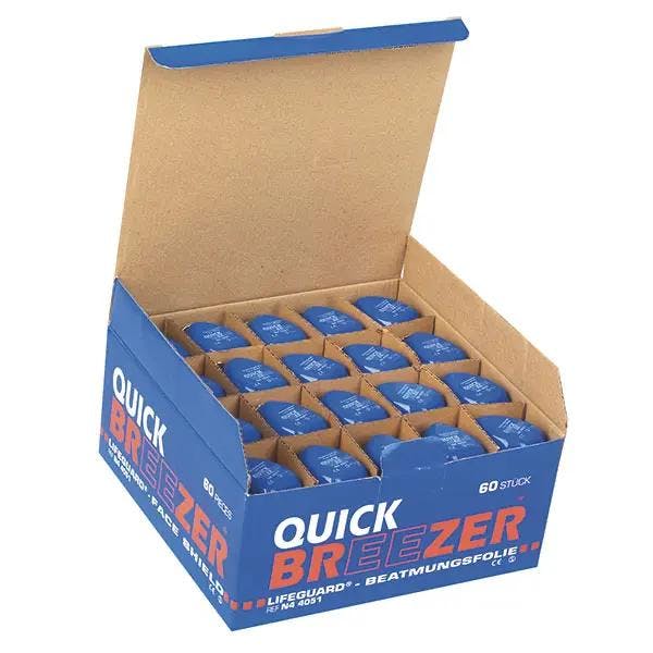 Quick-Breezer Beatmungsfolie mit Mundstück und Ausatem-Ventil Produktbild Web Groß Detailbild 3 L