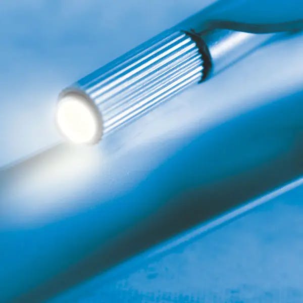 LARYNGOSKOP-SPATEL - Warmlichtspatel aus Edelstahl in verschiedenen Größen Produktbild Web Groß Detailbild 1 L