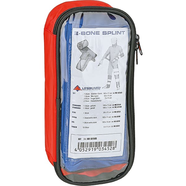 Lifebox Retainer Modul Immobilisation gefüllt mit E-Bone-Splint-Set Produktbild