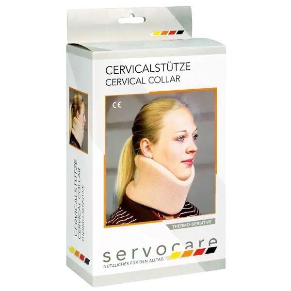 Cervicalstütze Standard - Mit langen Velcro-Verschlusslaschen zur optimalen Anpassung Produktbild Web Groß Detailbild 2 L