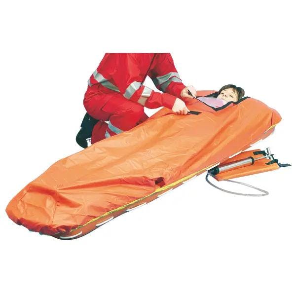 Lifeguard Abdeckhaube - Mit Sichtfenster für den sicheren Allwettertransport des Patienten Produktbild