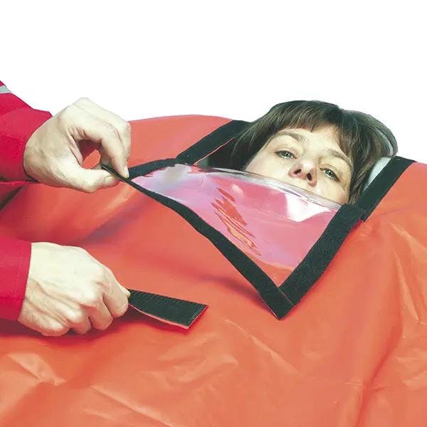 Lifeguard Abdeckhaube - Mit Sichtfenster für den sicheren Allwettertransport des Patienten Produktbild Web Groß Detailbild 1 L
