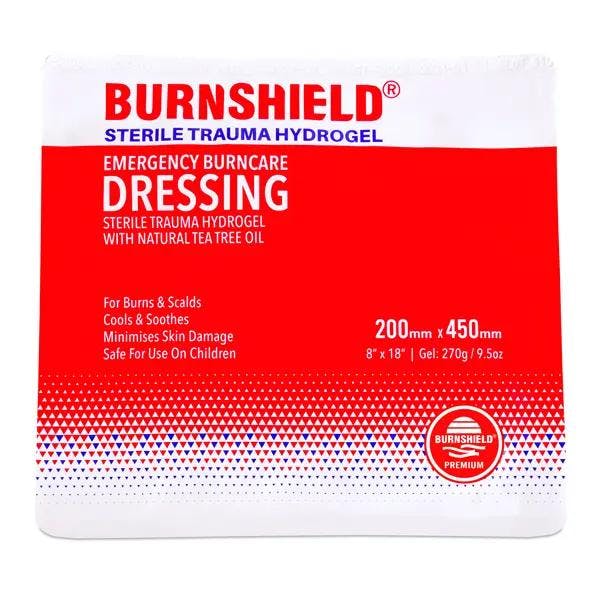 Burnshield Sterile Kompressen - Soforthilfe bei Verbrennungen, gelgetränkt Produktbild Web Groß Detailbild 1 L