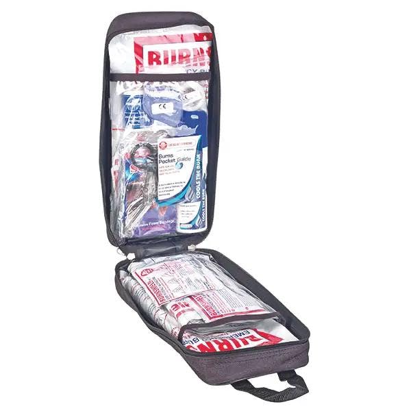 Burnshield Rescue Kit 1 in Nylon-Tragetasche - Gefüllte Tasche für Brandverletzungen Produktbild Web Groß Detailbild 1 L