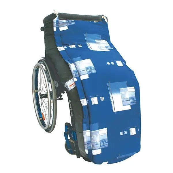 Rollstuhl-Schlupfsack Exclusiv mit Wollpelz und Thermowatte Produktbild