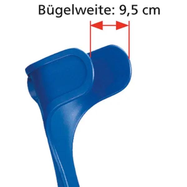 Unterarm-Gehstütze Standard - Höhenverstellbar bis Griff: 76 - 96 cm Produktbild Web Groß Detailbild 3 L