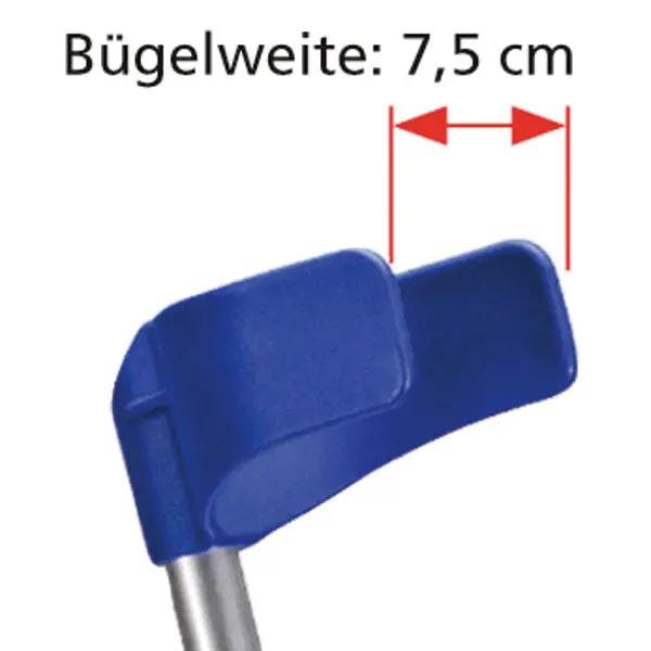 Gehstütze für Kinder - Besonders farbenfrohes Design, per Druckknopf höhenverstellbar Produktbild Web Groß Detailbild 1 L