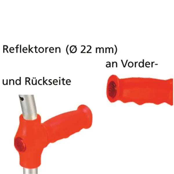 Gehstütze für Kinder - Besonders farbenfrohes Design, per Druckknopf höhenverstellbar Produktbild Web Groß Detailbild 2 L