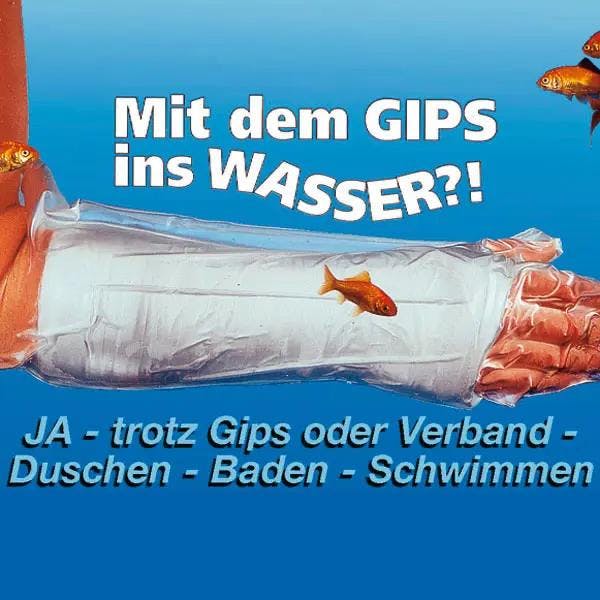 Aqua Stop - Wiederverwendbarer Verbandschutz für Gips und Verbände Produktbild Web Groß Detailbild 1 L