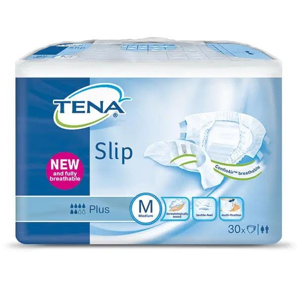 Tena SLIP Windelhosen - Mit Nässeindikator für mittelschwere bis schwere Inkontinenz Produktbild Web Groß Detailbild 1 L