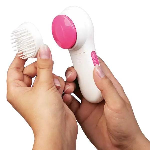 Spezial-Massagegerät zur Nervenstimulation - Mit 4 verschiedenen Massageaufsätzen Produktbild Web Groß Detailbild 2 L