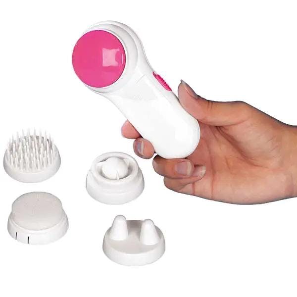 Spezial-Massagegerät zur Nervenstimulation - Mit 4 verschiedenen Massageaufsätzen Produktbild Web Groß Detailbild 1 L