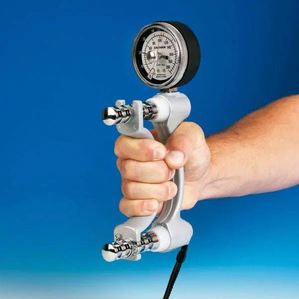 Hydraulischer Handkraftmesser inkl. Hartkoffer - Zur Messung der Griffstärke bis zu 90 kg Produktbild
