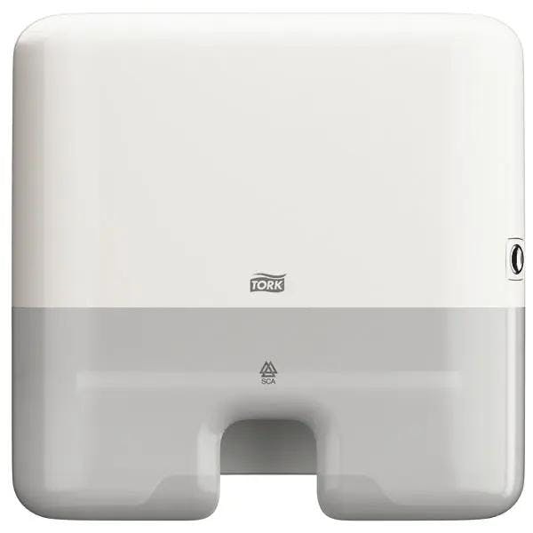 Tork H2 Elevation Falthandtuchspender Interfold Mini - Mit Sichtfenster, abschließbar Produktbild Web Groß Detailbild 1 L