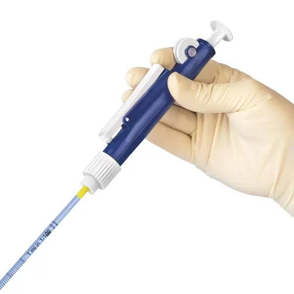 Pipettierhilfe - Zum Aufsetzen auf Plastik- oder Glaspipetten Produktbild