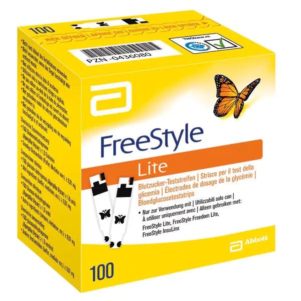 Teststreifen für das FreeStyle Freedom Lite Blutzuckermessgerät Produktbild