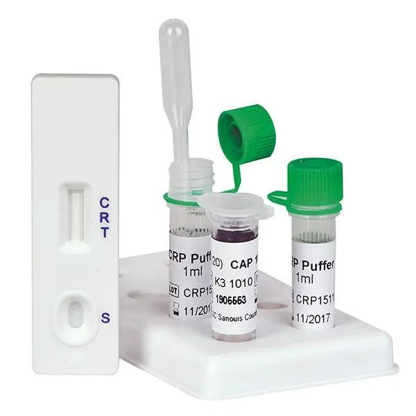 Test CRP (10/60) - Entzündungsparameter Schnelltest - Auswertung nach 5 Minuten Produktbild Web Groß Detailbild 1 L